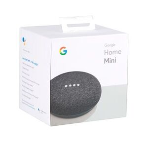 NWT Google Home Mini Dark Gray